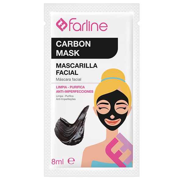 Farline Carbon 8ml (limpia, purifica, anti-imperfecciones) Mascarilla facial - Cumbre del Sol