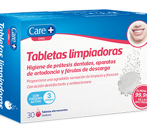 Care+ 30 Tabletas Limpiadoras