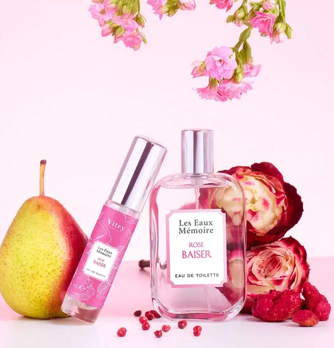 eu de toilette rose baiser